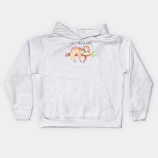 Let me sleep Kids Hoodie